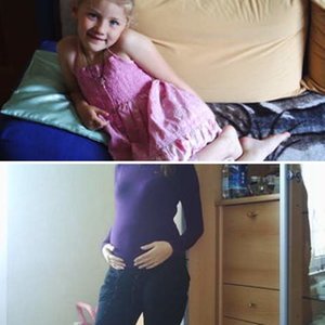 Ja i mój kochany brzusio:)