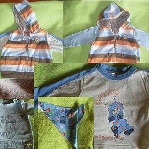 SDC11723
komplet- dres kamizelka ze spodenkami +2 bawełniane bluzeczki+czapeczka na lato na -6 miesięcy cena 25 zł