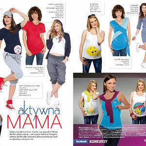 Pokaz mody z odzieżą ciążową My Tummy www.mytummy.pl w Dobrej Mamie